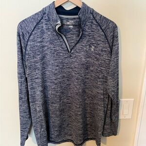 Under Armour Blue Quarter-Zip Pullover